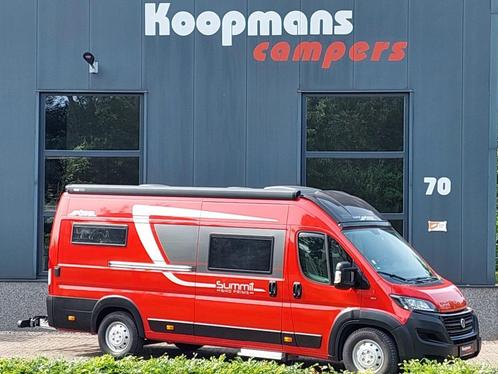 Pössl Summit 640 Prime enkele bedden Fiat Ducato 160, Caravans en Kamperen, Campers, Bedrijf, Bus-model, tot en met 3, Pössl, Diesel