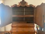 Houten kuif kabinet kast., Ophalen