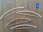 Vintage kledinghangers met reclame 18 stuks, Ophalen of Verzenden, Gebruikt, Hout