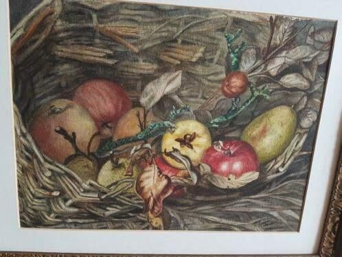 Anna H Wolterbeek 1882 Oosterbeek Renkum stilleven, Antiek en Kunst, Ophalen