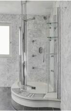 Luxe ruime douchecabine en 2 sphinx wastafels, Ophalen, Gebruikt, Met douche