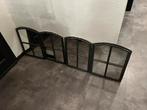 Spiegel Stal ramen. 2 x groot en 4 x klein., Huis en Inrichting, Woonaccessoires | Spiegels, Ophalen, Gebruikt, Minder dan 100 cm