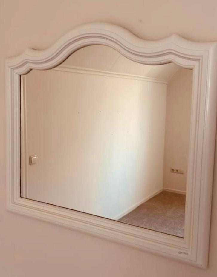 Leuke spiegel met boog - €15, Huis en Inrichting, Woonaccessoires | Spiegels, Gebruikt, Minder dan 50 cm, Minder dan 100 cm, Overige vormen