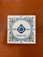 Makkumer tegeltje 50 jaar lid ANWB 1954-2004, Ophalen of Verzenden