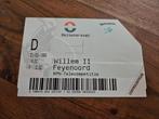 ⚽ Ticket Willem 2 - Feyenoord 1998-1999 ⚽, Verzamelen, Sportartikelen en Voetbal, Ophalen of Verzenden, Zo goed als nieuw, Feyenoord