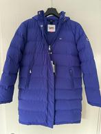 NIEUW: Tommy Jeans Puffer Jas –Kobaltblauw –Maat S –Long Fit, Ophalen of Verzenden, Nieuw, Maat 36 (S), Blauw