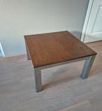 Mooie massief houten tafel, Huis en Inrichting, Tafels | Bijzettafels, Ophalen, Rechthoekig, 75 cm of meer, 60 cm of meer