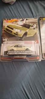 Hot Wheels 1:43 Premium Skyline GT-R (BNR34) V•spec II Nur, Ophalen of Verzenden, Zo goed als nieuw, Auto, Overige merken