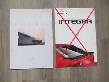 Honda Integra Folders beschikbaar voor biedingen