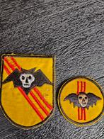 KILLER BATS - Patches - TAY NINH PRU - Mercenary Recon Unit, Ophalen of Verzenden, Landmacht, Nederland, Embleem of Badge