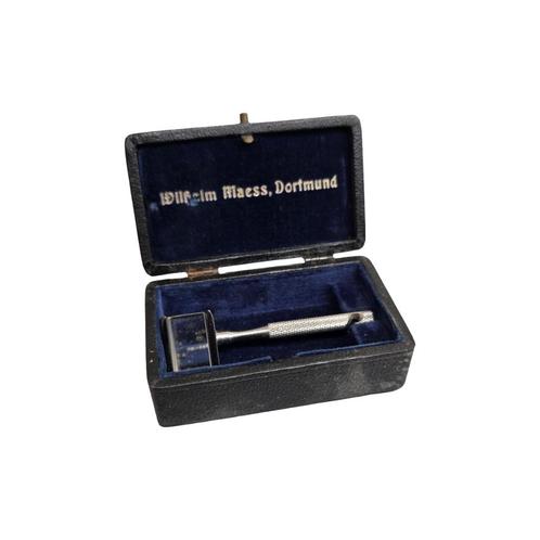 Antiek Duitse hoekprisma in etui, van rond 1900, Antiek en Kunst, Antiek | Gereedschap en Instrumenten, Ophalen of Verzenden