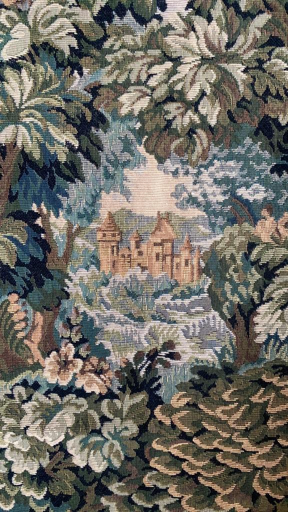 Toile de jouy gobelin stof, Antiek en Kunst, Antiek | Kleden en Textiel, Ophalen of Verzenden