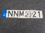 Kentekenplaat Hongarije oude nummerplaat nummerbord License, Verzamelen, Ophalen of Verzenden, Auto's