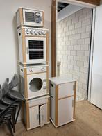 Kinderkeuken set, Kinderen en Baby's, Speelgoed | Houten speelgoed, Ophalen, Gebruikt, Meubelstuk of Keukentje