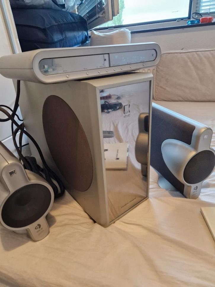 KEF Kit 100 instant home cinema theatre, Audio, Tv en Foto, Home Cinema-sets, Gebruikt, 5.1-systeem, Overige merken, Ophalen of Verzenden