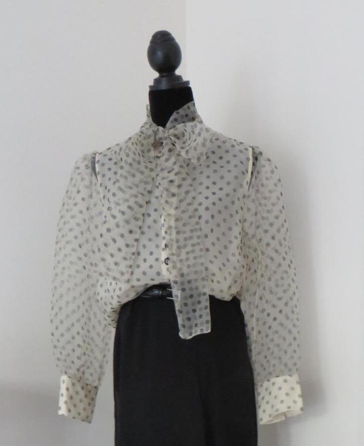 ZARA I Elegante Blouse met Polkadots I Mt 44/46 I EYECATCHER, Kleding | Dames, Blouses en Tunieken, Zo goed als nieuw, Maat 42/44 (L)