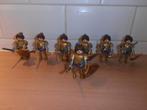 Zgan Playmobil ridders 7 stuks., Complete set, Ophalen of Verzenden, Zo goed als nieuw