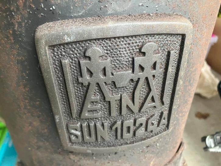 Etna  Potkachel - Klassiek! SUN 1024A, Huis en Inrichting, Kachels, Gebruikt, Vrijstaand, Potkachel, Hout, Ophalen