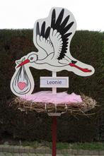 Baby geboren welkomstfeest de mooiste geboorteborden., Ophalen, Nieuw, Geboortebord