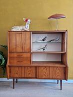 Deens design mid century retro dressoir kast, Huis en Inrichting, Kasten | Dressoirs, Ophalen, Gebruikt, 25 tot 50 cm, 100 tot 150 cm