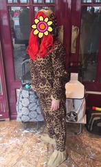 Carnaval! Luipaard onesie, Kleding | Dames, Ophalen, Zo goed als nieuw, Maat 38/40 (M), Carnaval
