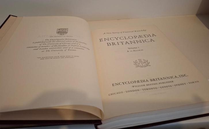 Encyclopaedia Britannica 1965, 26-delig Engelstalig, Boeken, Encyclopedieën, Zo goed als nieuw, Complete serie, Algemeen, Ophalen