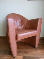 Design fauteuil Leolux,  leder in perfecte staat, Huis en Inrichting, Fauteuils, Ophalen, Zo goed als nieuw, 75 tot 100 cm