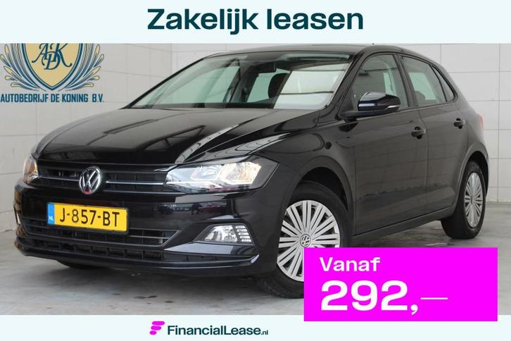 Volkswagen Polo 1.0 TSI Comfortline AircoAut.dimlicht, Auto's, Volkswagen, Bedrijf, Lease, Financial lease, Polo, ABS, Adaptive Cruise Control