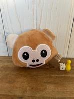 Emoji aap knuffel, Kinderen en Baby's, Speelgoed | Knuffels en Pluche, Ophalen of Verzenden, Zo goed als nieuw, Overige typen