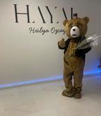 Teddybeer mascotte kostuum - 1.80m, Ophalen, Overige maten, Kleding, Overige thema's