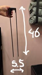 Nieuw Haceka Aline Handdoekrek - Zwart, Minder dan 50 cm, Overige typen, Nieuw, Ophalen of Verzenden