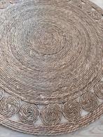 Rieten vloerkleed - Natuurlijke uitstraling, Huis en Inrichting, Stoffering | Tapijten en Kleden, 100 tot 150 cm, Bruin, Rond