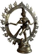 Bronzen Shiva Nataraja uit Ladakh, Ophalen of Verzenden, Gebruikt