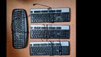 3 x hp toetsenborden en 1 logitech, Computers en Software, Toetsenborden, Ophalen, Hp, Gebruikt, Qwerty