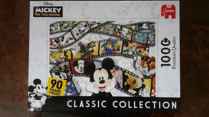 Puzzel Disney Mickey Mouse 90th Anniversary 1000 stukjes, Hobby en Vrije tijd, Denksport en Puzzels, Nieuw, Legpuzzel, 500 t/m 1500 stukjes
