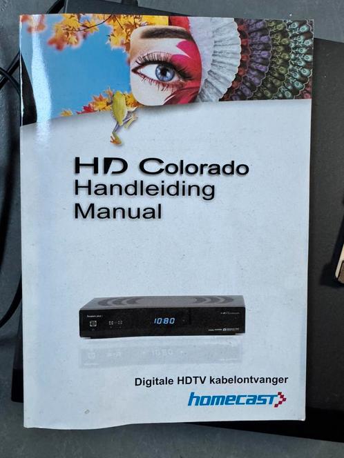 Digitale HD tv ontvanger Colorado Homecast, Audio, Tv en Foto, Schotelantennes, Zo goed als nieuw, Ophalen