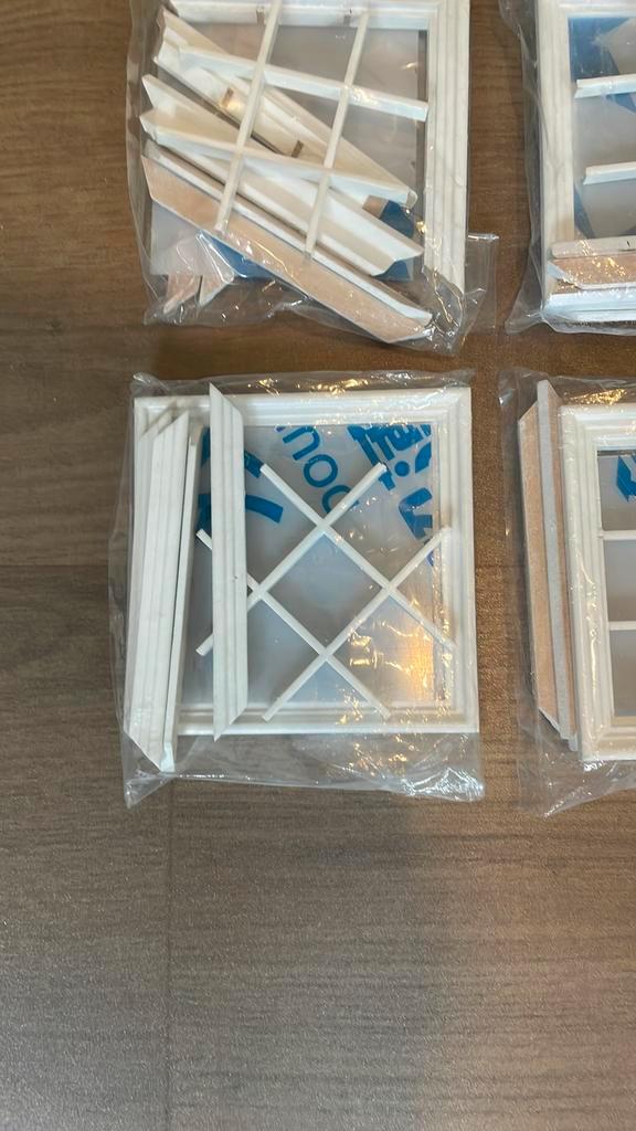 5 Ramen 1:12, Verzamelen, Poppenhuizen en Toebehoren, Zo goed als nieuw, Poppenhuis, Ophalen of Verzenden