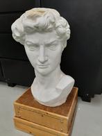 Gipsen romeinse kop, Antiek en Kunst, Ophalen of Verzenden