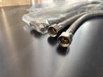 Sanitair RVS Warm/koudwater 3/8 aanvoerslang 40cm, per set, Ophalen of Verzenden, Nieuw, Rvs, Kraan