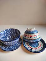 Fruittest vergiet met onderbord Bunzlau Castle, Huis en Inrichting, Keuken | Servies, Lies@bunzlaunoord.nl, Keramiek, Overige typen