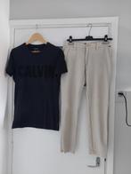 pantalon jogg stretch only & sons tshirt calvin klein maat s, CALVIN KLEIN, Zwart, Ophalen of Verzenden, Zo goed als nieuw