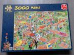 Jan van Haasteren puzzel 3000 stukjes, Hobby en Vrije tijd, Ophalen, Meer dan 1500 stukjes, Zo goed als nieuw
