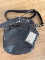 Cowboy bag donker bruin leer, Ophalen, Zo goed als nieuw, Bruin, Leer