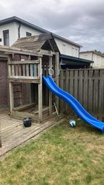 Speelhuisje, Kinderen en Baby's, Speelgoed | Buiten | Speeltoestellen, Ophalen, Gebruikt, Glijbaan