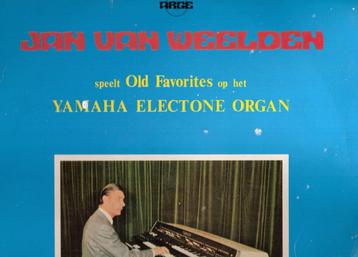 Jan van Weelden - Old Favorites Yamaha Electronic Organ -LP beschikbaar voor biedingen