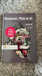Ben Baarda - Research. This is it!, Boeken, Nieuw, Ben Baarda, Ophalen of Verzenden
