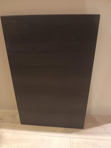 Kast-, dressoir deur TIMMERVIKEN, houtnerf, zwart, 60x38cm beschikbaar voor biedingen