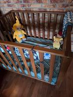 Houten baby box - hoogte verstelbaar, Kinderen en Baby's, Boxen, Ophalen, Gebruikt