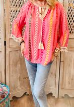 Ibiza tassels blouse tuniek met kwastjes maat L XL, Kleding | Dames, Blouses en Tunieken, Ophalen of Verzenden, Nieuw, Maat 42/44 (L)