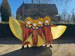 Vier carnavalspakken met hoeden en accessoires (loopgroep), Kleding | Dames, Carnavalskleding en Feestkleding, Ophalen, Carnaval